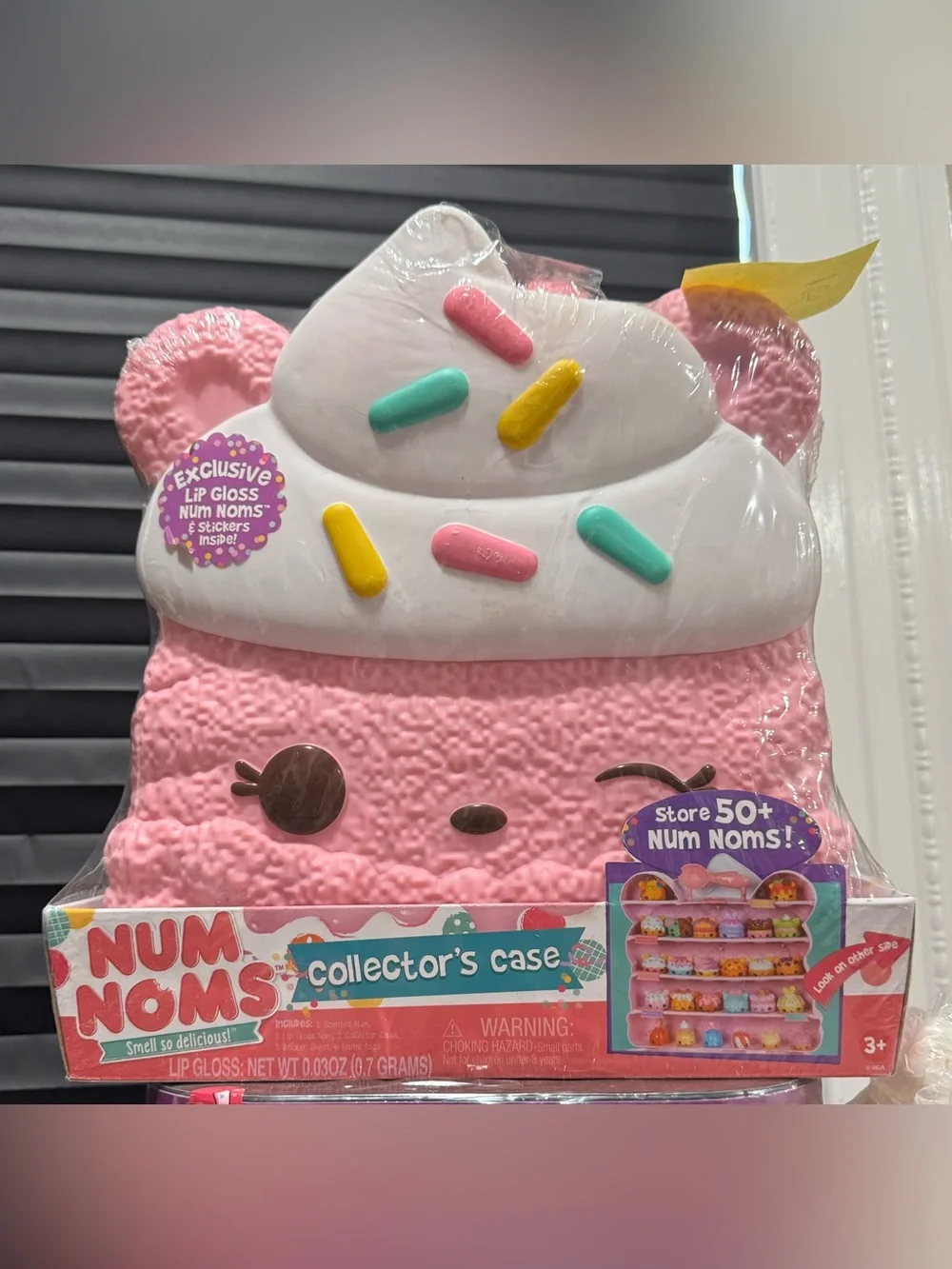 🔥 Num Noms Confetti Cupcake Collector’s Case - Rare VHTF Brand New NIB NWT MGA🔥